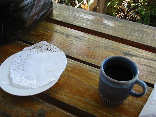 The aftermath of our Devonshire Tea, complimentary with our opal 